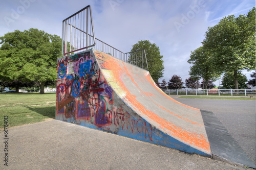 Skate park HDR photo
