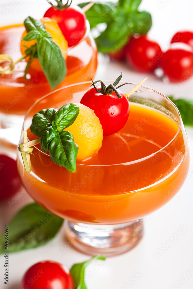 Tomato-Melon Gazpacho soup Tomato-Melon Gazpacho soup
