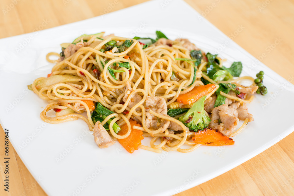 Pork spaghetti Pork spaghetti