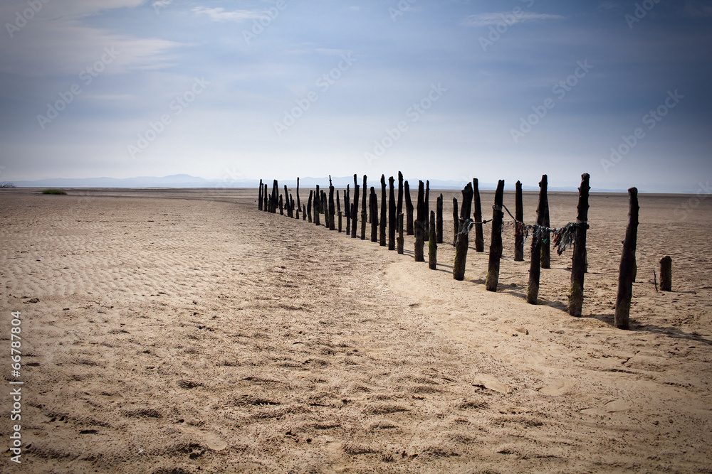 Mersehead - Sticks Leading to Cumbria