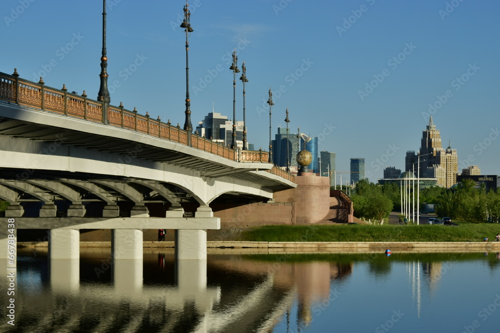 A view in Astana, Kazakhstan