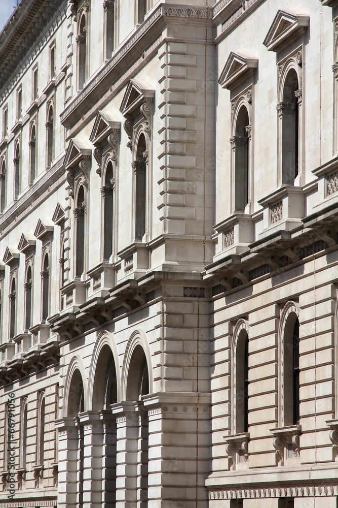 London landmark - HM Treasury