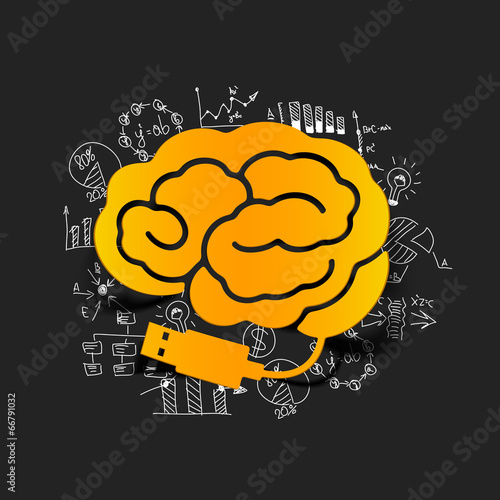 Drawing business formulas: brain