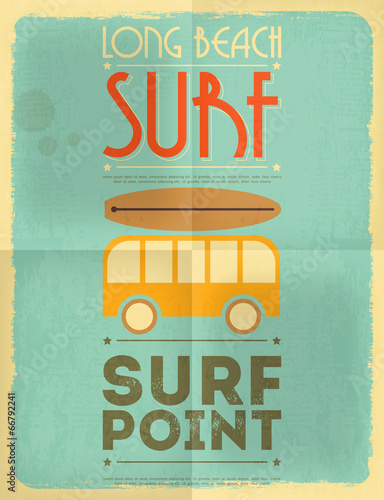 surfing poster