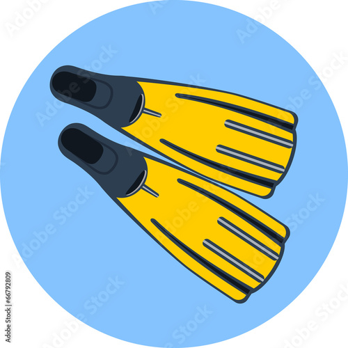 Vector Flippers for Diving