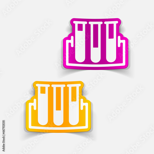 realistic design element: tube