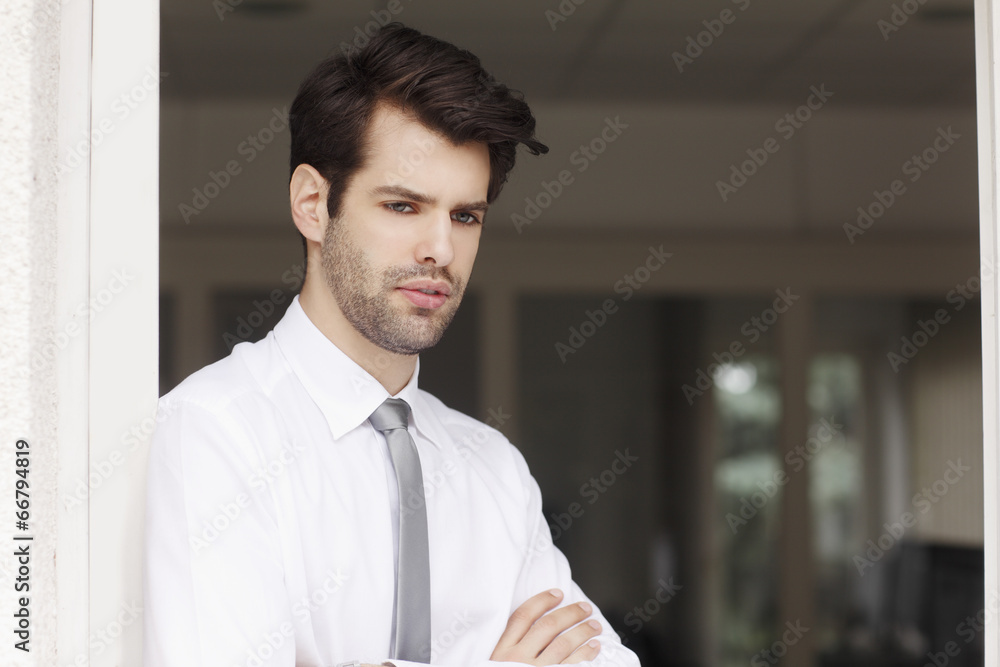 Professional young businessman portrait Professional young businessman portrait