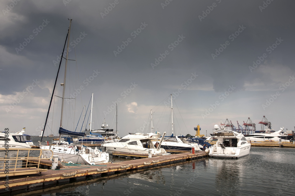 Fototapeta premium yachts