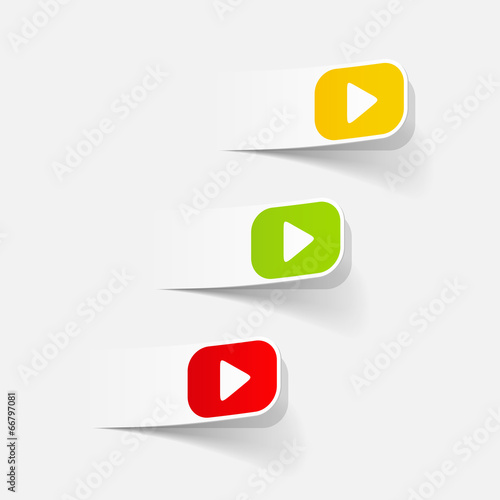 realistic design element: start, icon Free Download realistic design element: start, icon - GFXLoad