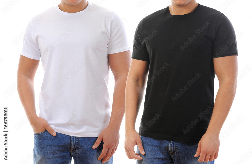 Obraz premium t-shirt on a young man