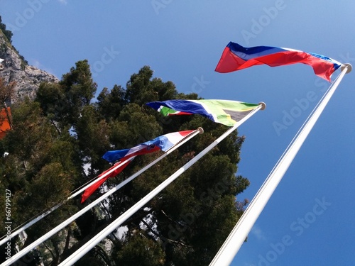 Tableau sur toile Flags Rolex Masters Monte Carlo