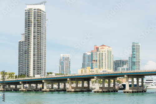 Skyscrapers in Miami Beach
