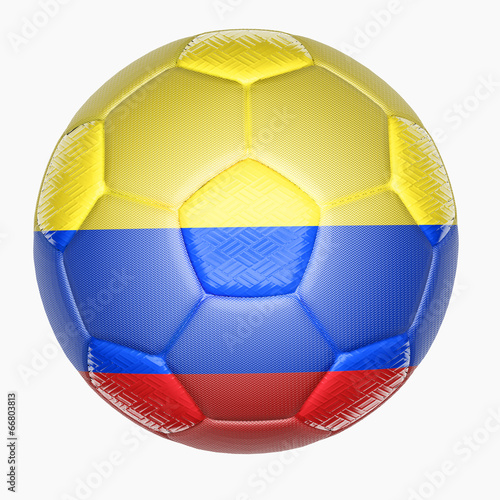 Soccer ball mapping with flag