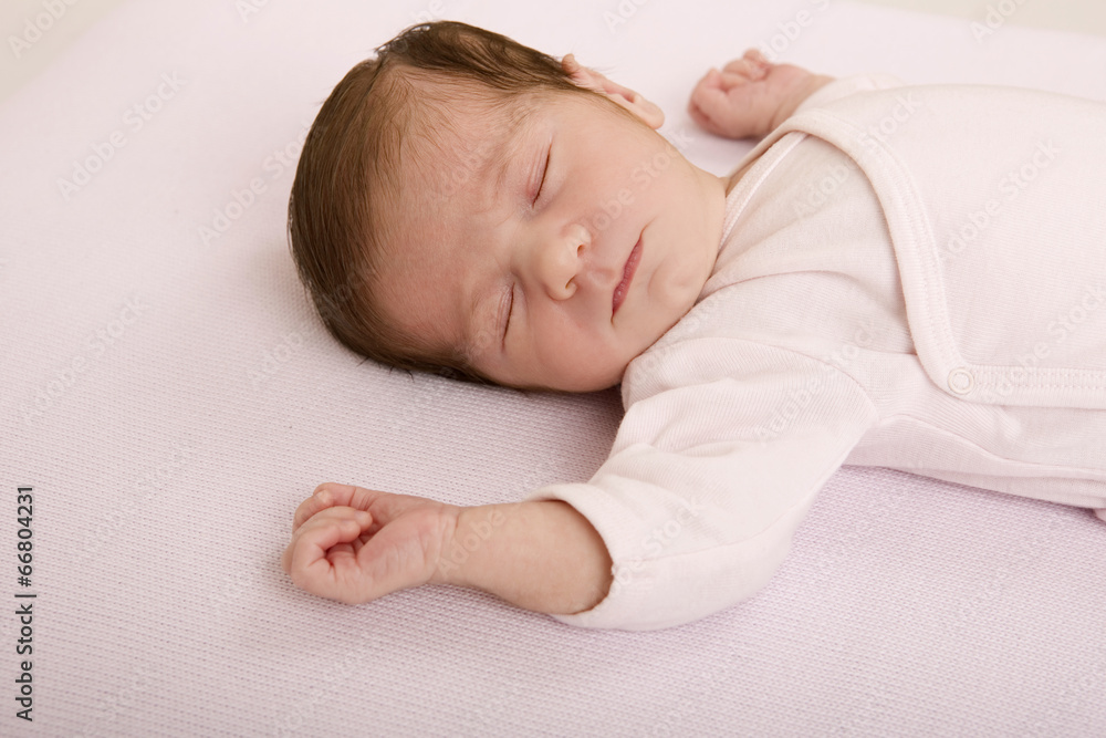 young baby sleeping young baby sleeping