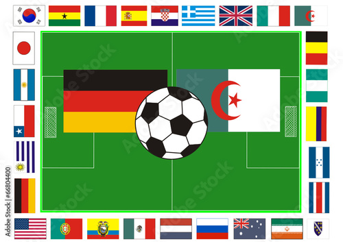 Fußballfest in Südamerika 2014 - Deutschland - Algerien
