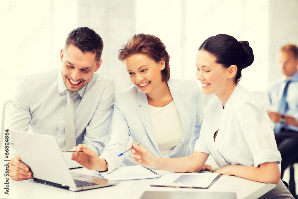 business team having discussion in office business team having discussion in office
