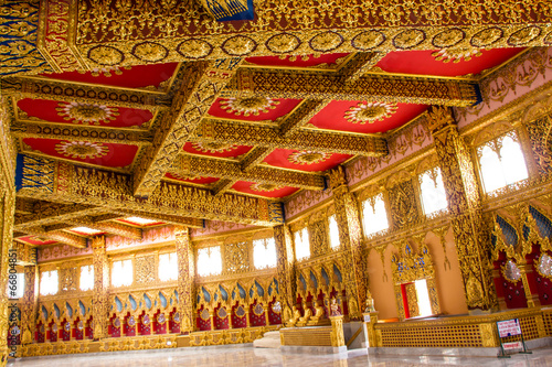 Thai style art at temple © jukree