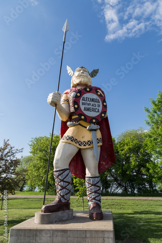 Statue of Big Ole the Viking