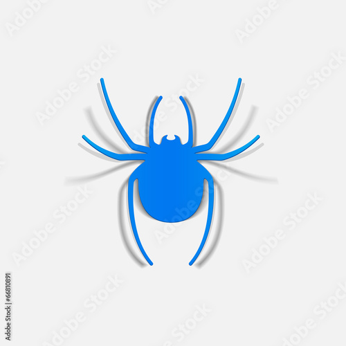 realistic design element: spider