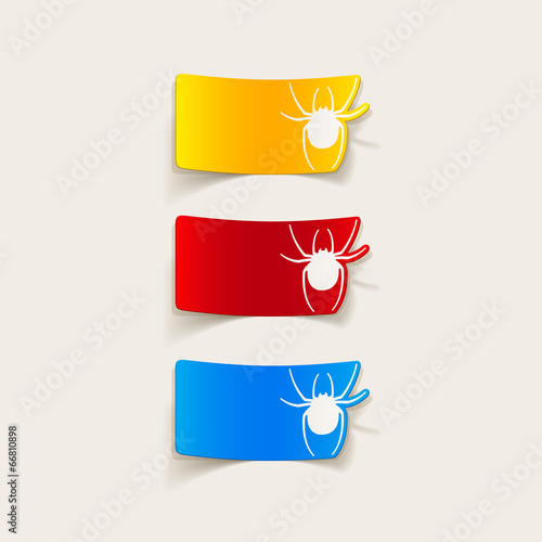 realistic design element: spider