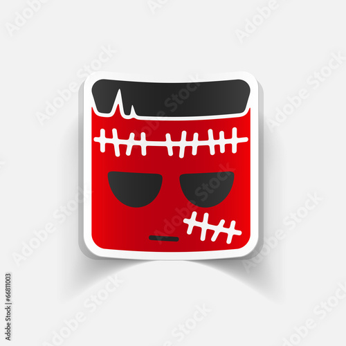 realistic design element: zombie