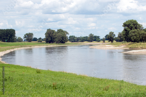 Landschaft mit einem Fluss