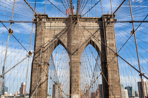 Brooklyn bridge in new york - USA © Samuel B.