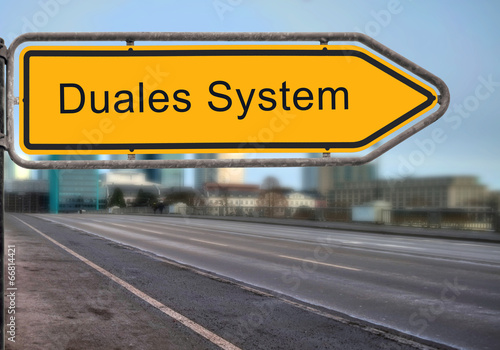 Strassenschild 14 - Duales System