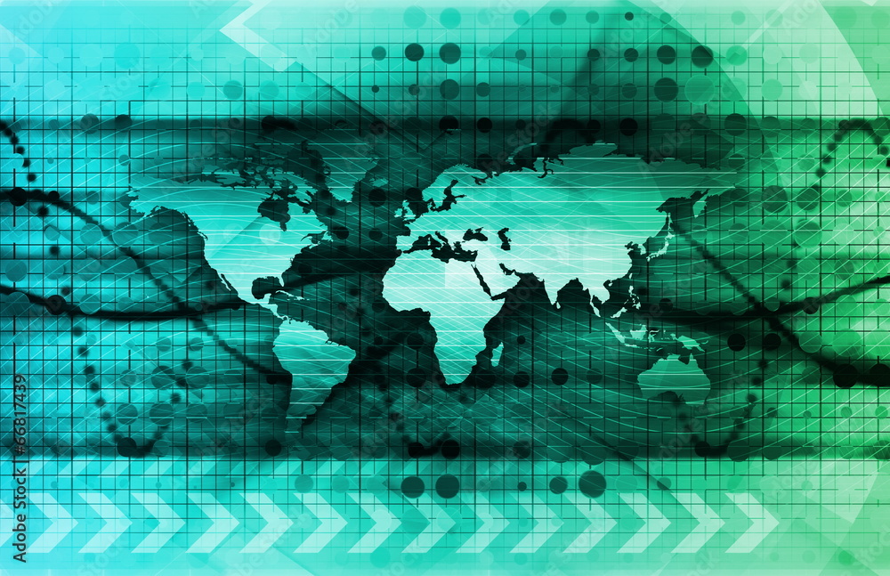 Futuristic Digital Network Futuristic Digital Network