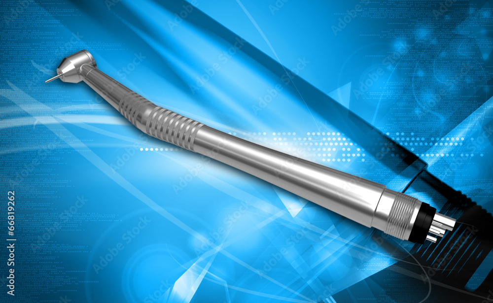 Naklejka premium dental handpiece