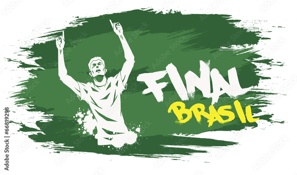Fototapeta premium Brasil final