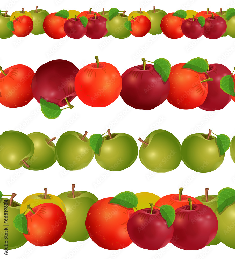 seamless border of apples......seamless border of apples.. seamless border of apples......seamless border of apples..