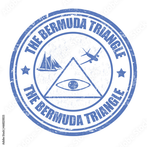 The Bermuda Triangle stamp