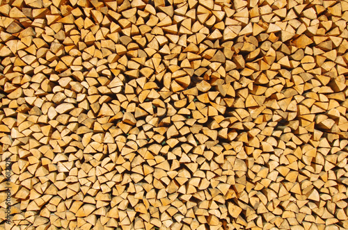 bûches de bois emplilées
