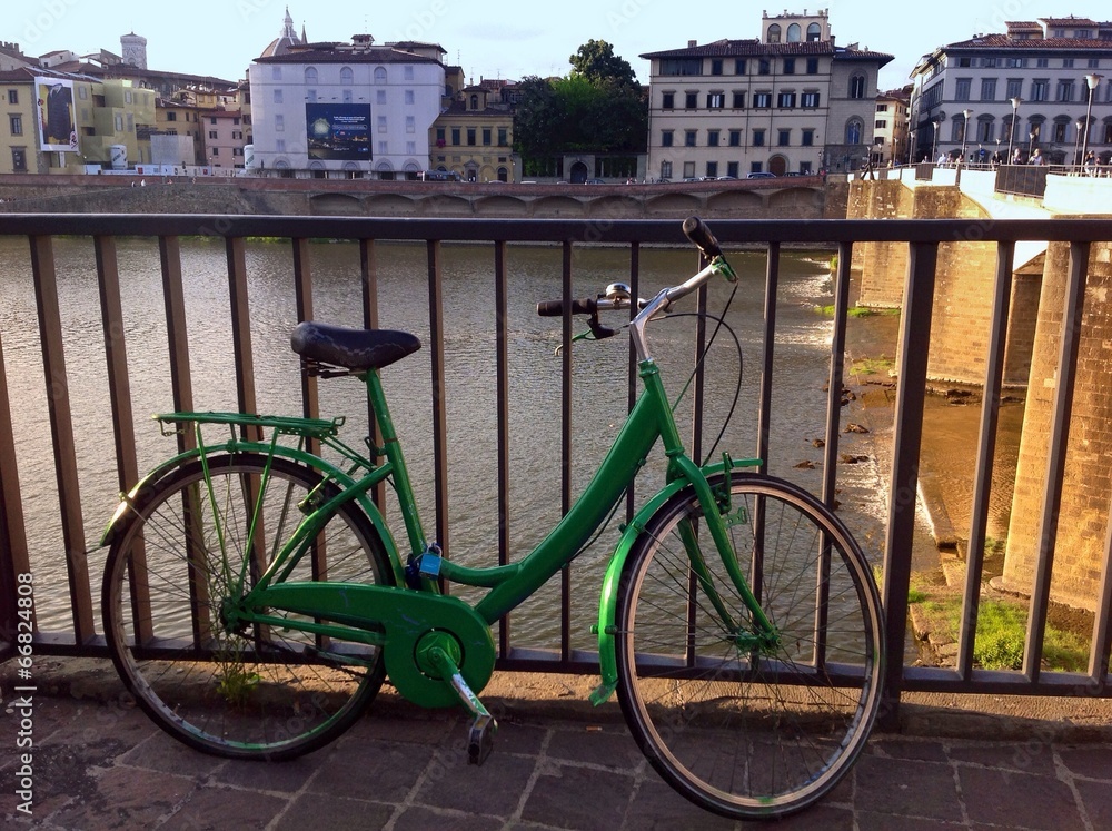 Fototapeta premium florence by bike