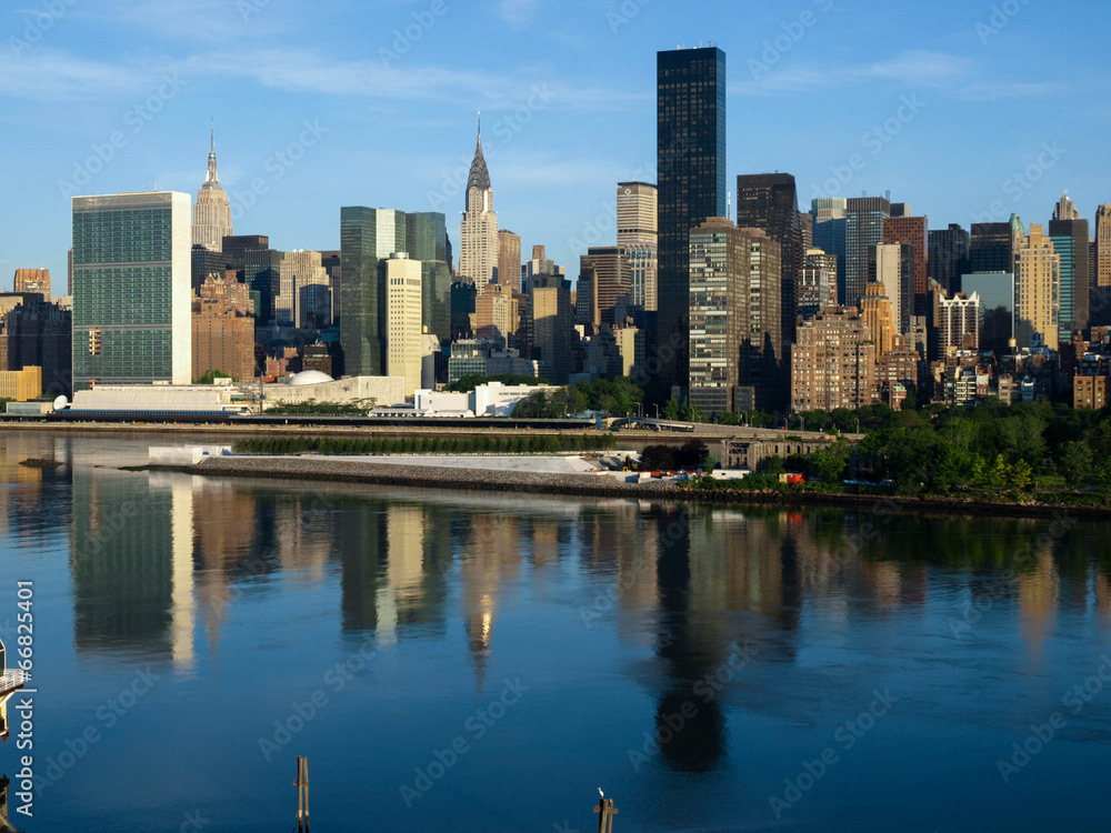 Obraz premium New York City Midtown Skyline z ONZ-21