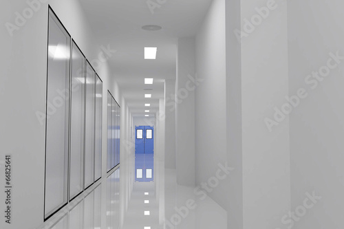 Corridors For Clean room pharmaceutical plant