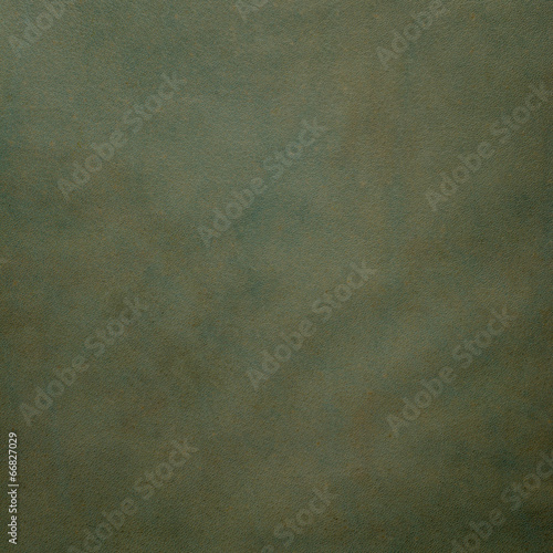 Green leather