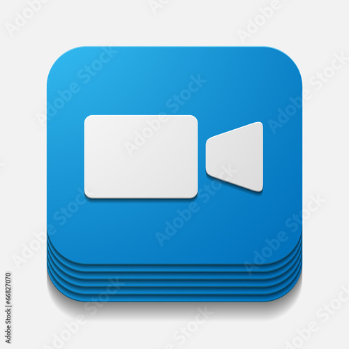 square button: video