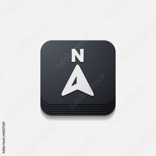 square button: compass Free Download square button: compass - GFXLoad