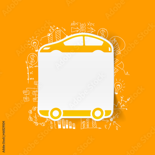 Drawing business formulas: car