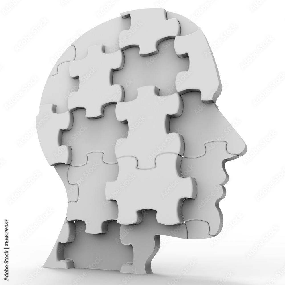Head Planning Means Jigsaw Puzzle And Goal Head Planning Means Jigsaw Puzzle And Goal