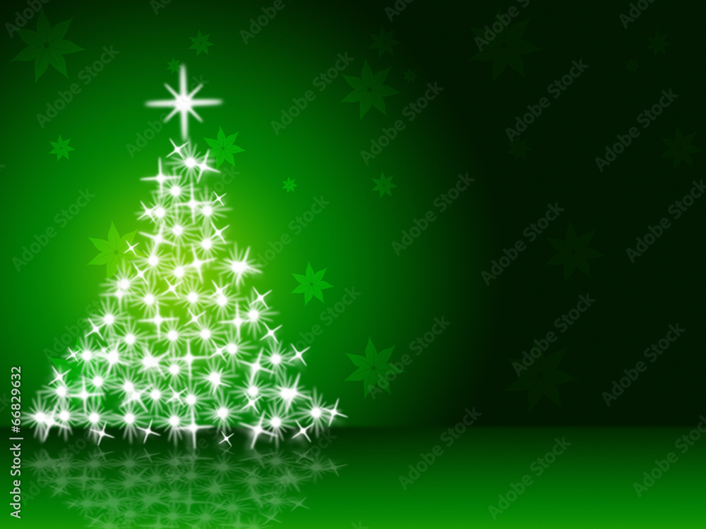 Xmas Tree Indicates New Year And Celebration Xmas Tree Indicates New Year And Celebration