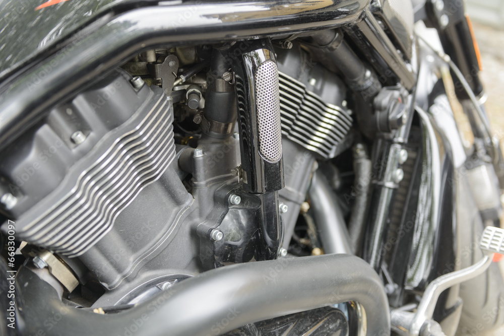 Fototapeta premium Power - Motorbike motor