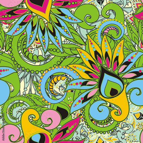seamless  floral pattern