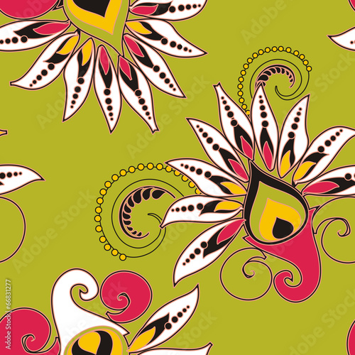 seamless  floral pattern