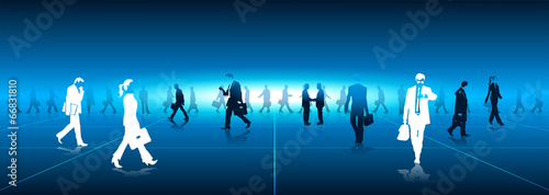 prospettiva, businessman, comunicazione, pavimento