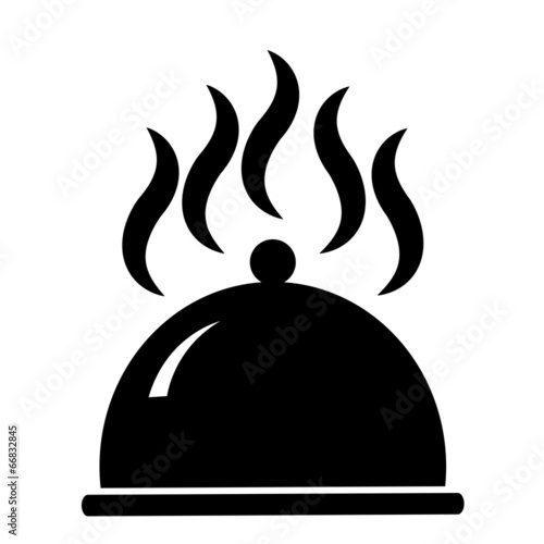 Food Platter Icon Symbol Vector