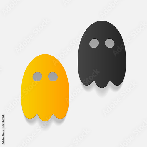 realistic design element: ghost