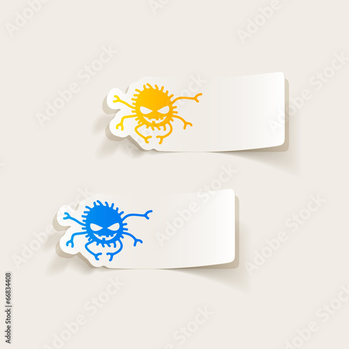 realistic design element: spider